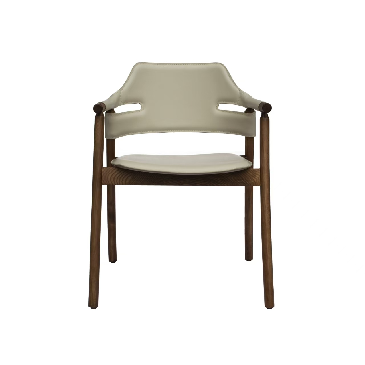 Genoa Wood Arm Dining Chair - comfortable dining experience | Image 1 | InSTYLE Home & Rugs