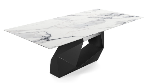 Raw Diamond Table - slim tables for entryways | Image 1 | InSTYLE Home & Rugs