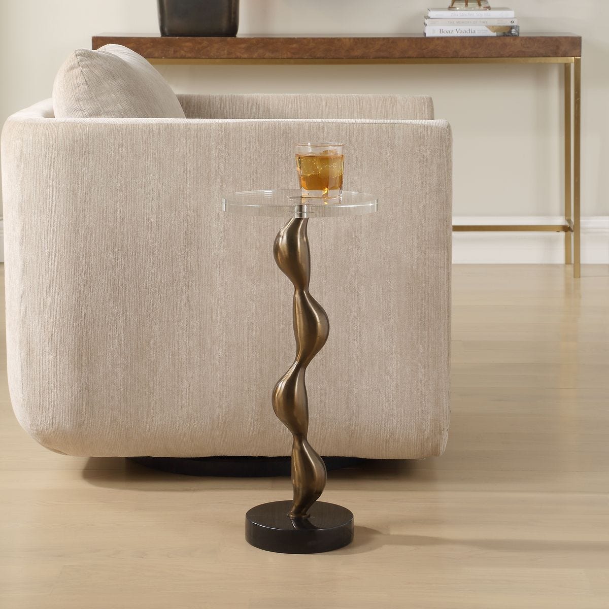 Remolino Drink Table - contemporary end table for sofas | Image 2 | InSTYLE Home & Rugs