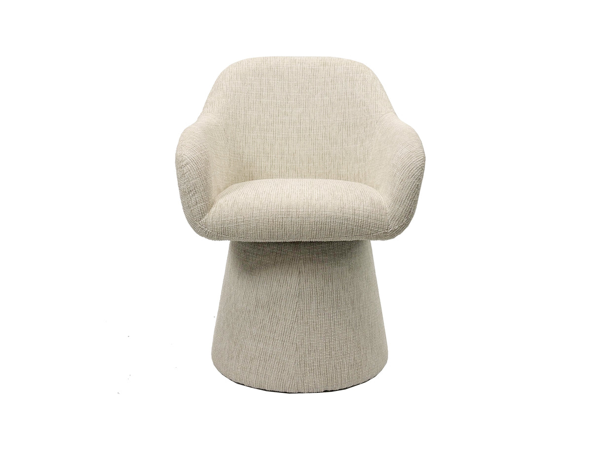 Nora Swivel Chair - durable construction for long-lasting use | Image 1 | InSTYLE Home & Rugs