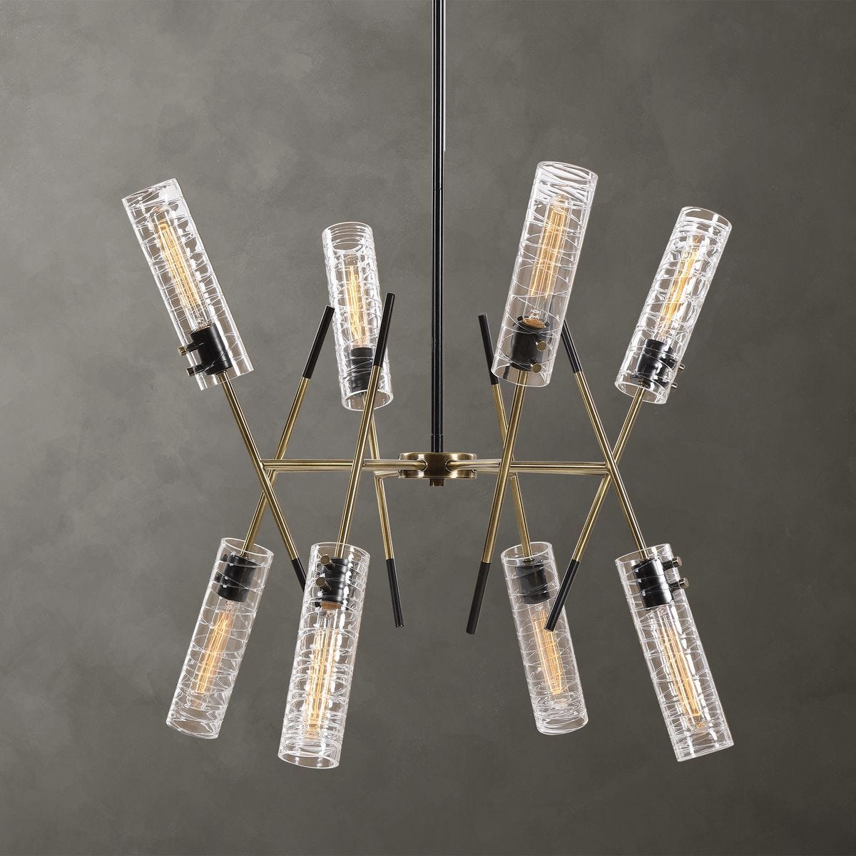 Telesto, 8 Lt Pendant - elegant lighting for any room | Image 1 | InSTYLE Home & Rugs