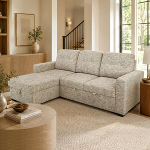 Draga Sofa with Reversible Chaise & Bed & Storage - luxury sofa for any space | Image 2 | InSTYLE Home & Rugs