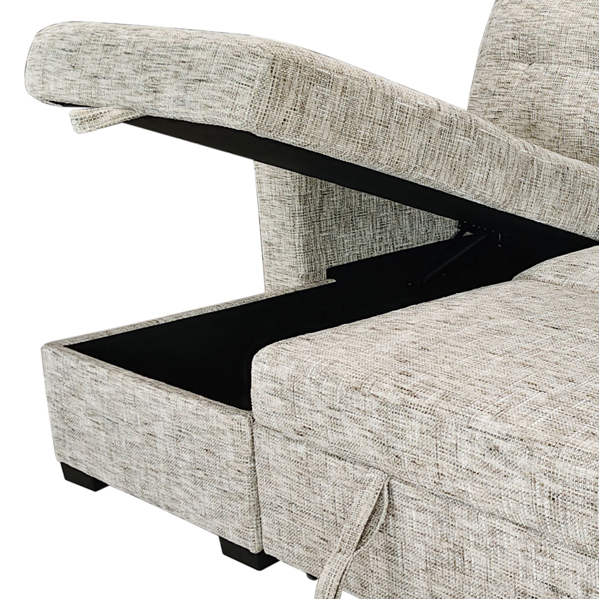 Draga Sofa with Reversible Chaise & Bed & Storage - luxury sofa for any space | Image 7 | InSTYLE Home & Rugs