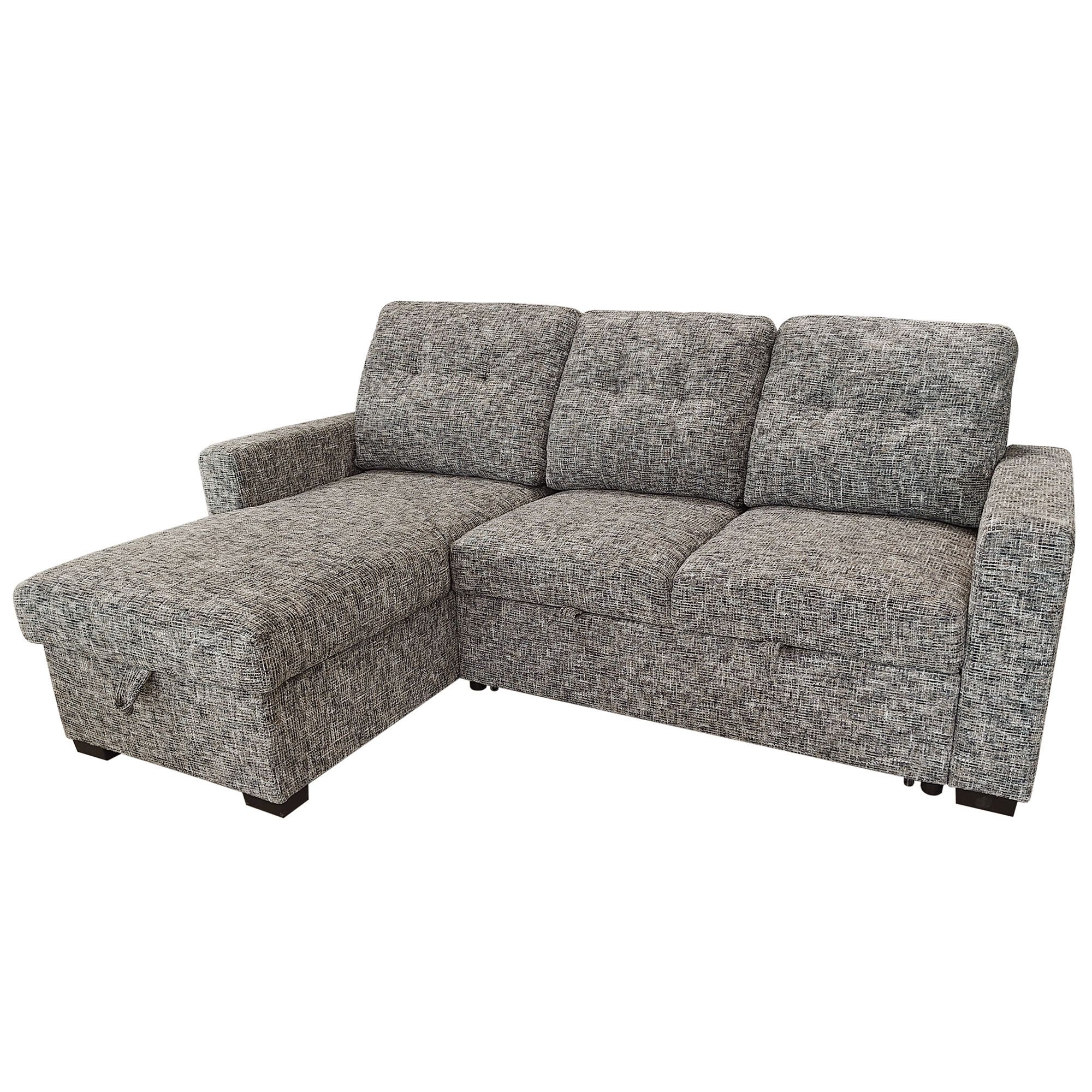 Draga Sofa with Reversible Chaise & Bed & Storage - luxury sofa for any space | Image 1 | InSTYLE Home & Rugs