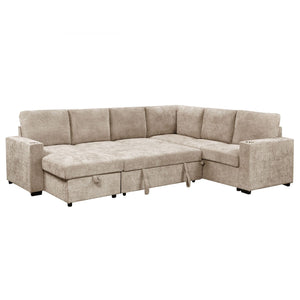 Lennox Right Sectional with Chaise & Bed & Storage - stylish bed for any bedroom | Image 5 | InSTYLE Home & Rugs