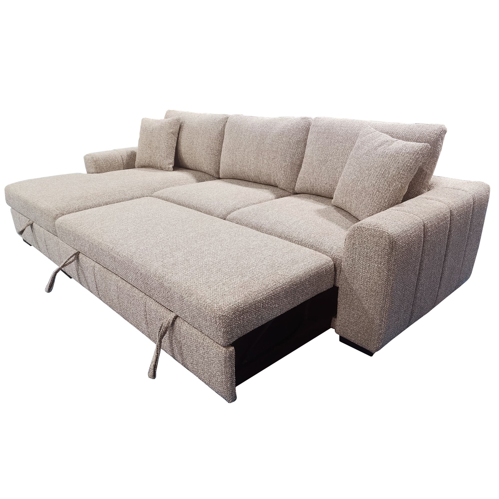 Gareth Sofa with Left Chaise & Bed & Storage - stylish seating for your home | Image 4 | InSTYLE Home & Rugs