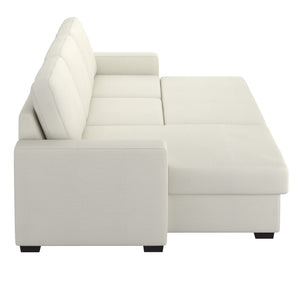 Alfonso 93.25" Sofa w/Bed & Storage - stylish seating for your home | Image 4 | InSTYLE Home & Rugs