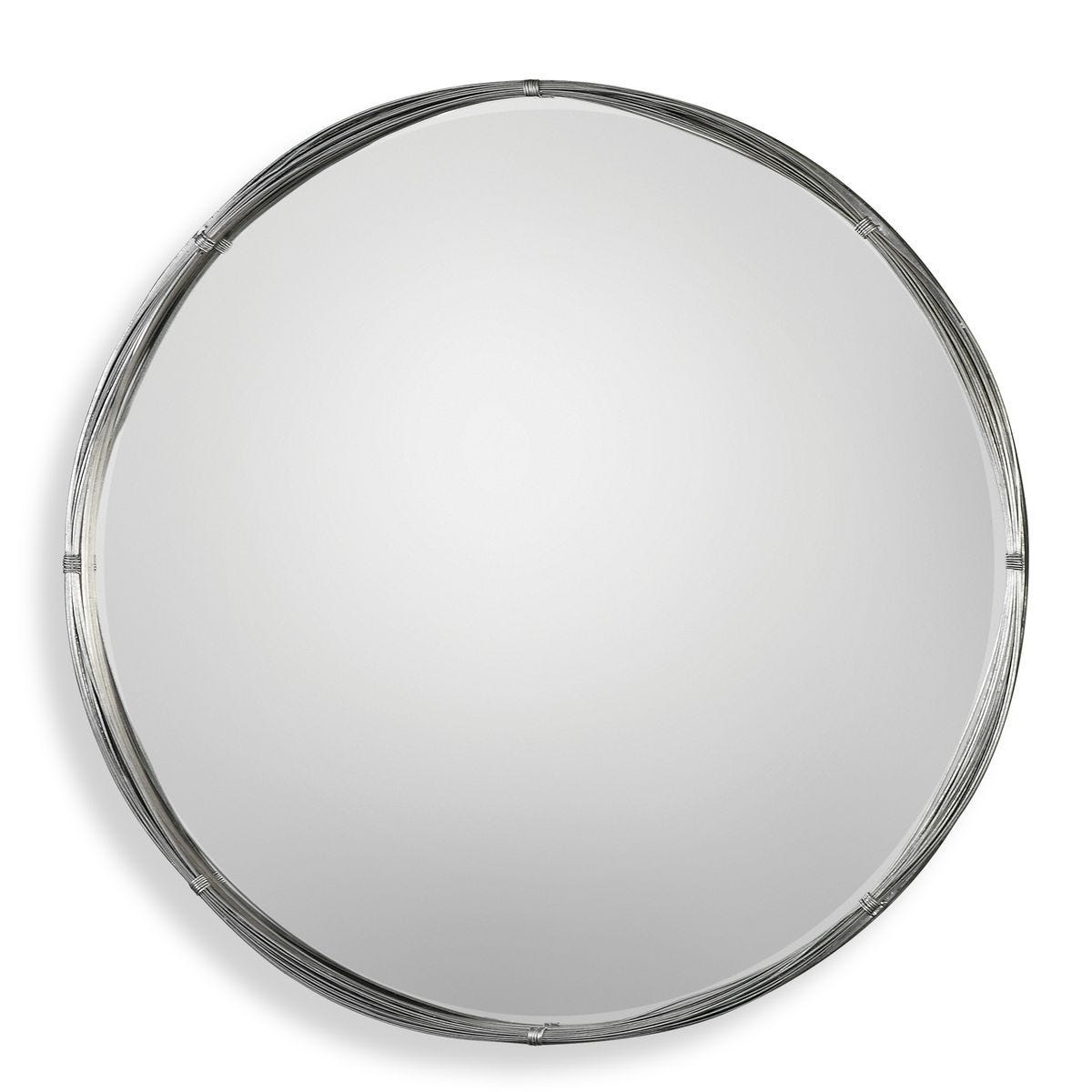 Ohmer Round Mirror - elegant and functional accent pieces for any room | Image 1 | InSTYLE Home & Rugs