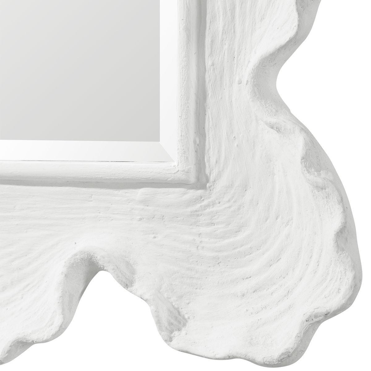 Sea Coral Mirror, White - available in various shapes, sizes, and frame styles | Image 7 | InSTYLE Home & Rugs