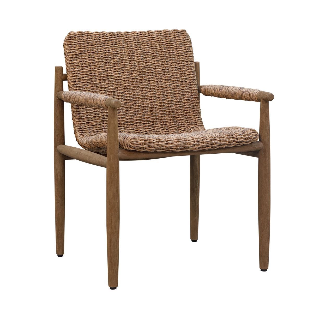 Sumba Outdoor Lounge Chair, Golden Flax - stylish lounge chairs for any room | Image 2 | InSTYLE Home & Rugs