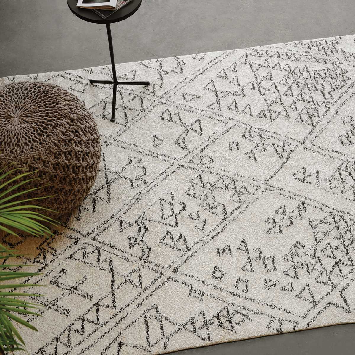 Campo, Ivory 73064-8 - durable rug perfect for high-traffic areas and stylish interiors | Image 1 | InSTYLE Home & Rugs