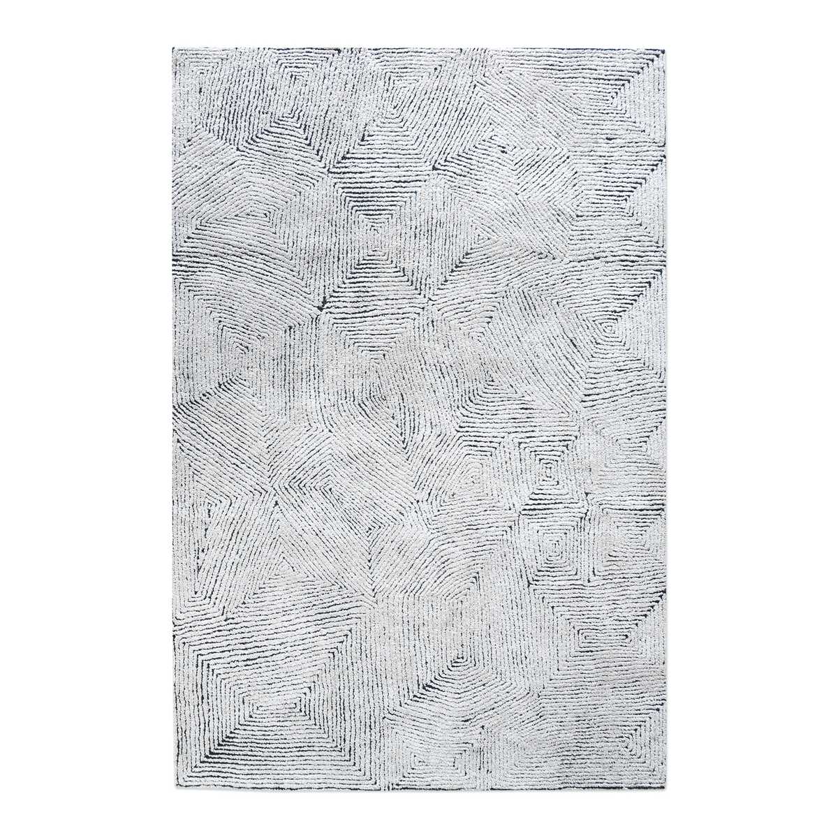 Maze, Blue 73067-8 - durable rug perfect for high-traffic areas and stylish interiors | Image 3 | InSTYLE Home & Rugs