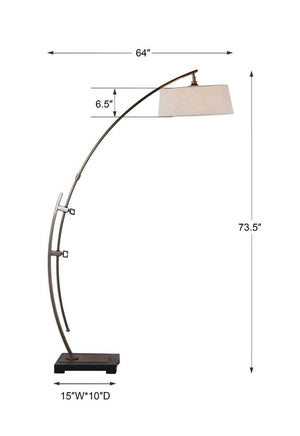 Calogero Floor Lamp - contemporary lamps for stylish lighting solutions | Image 4 | InSTYLE Home & Rugs