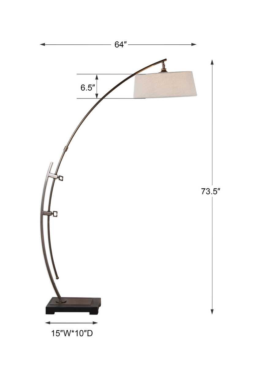 Calogero Floor Lamp - contemporary lamps for stylish lighting solutions | Image 4 | InSTYLE Home & Rugs