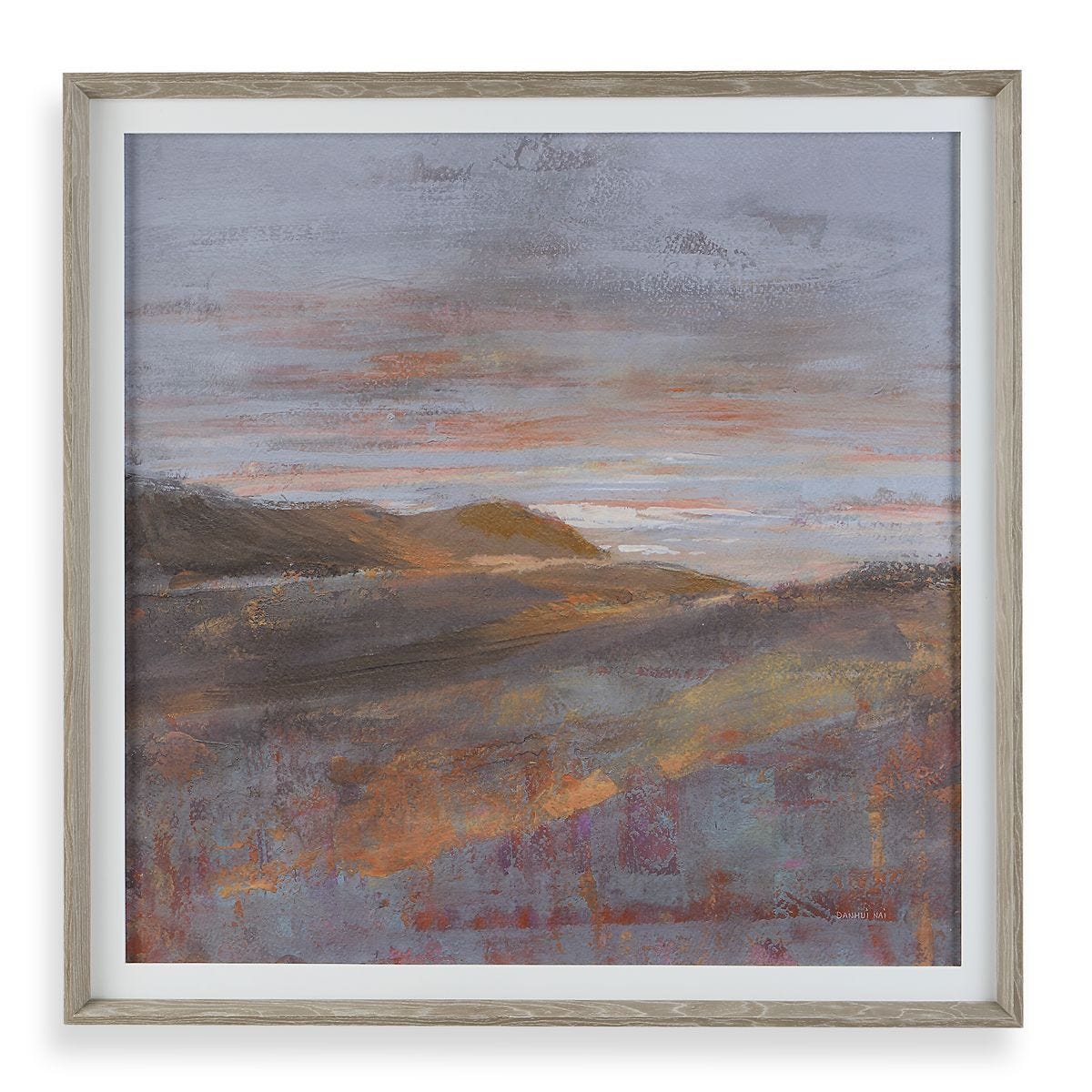 Dawn On The Hills Framed Print - eye-catching art pieces to enhance your home design | Image 1 | InSTYLE Home & Rugs