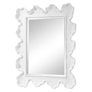 Sea Coral Mirror, White - available in various shapes, sizes, and frame styles | Image 4 | InSTYLE Home & Rugs
