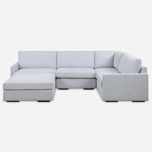 Refuge Sofa, Armless, Cloud Blue - stylish seating for your home | Image 1 | InSTYLE Home & Rugs