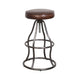 Bowie Bar Stool - Vintage Brown Leather