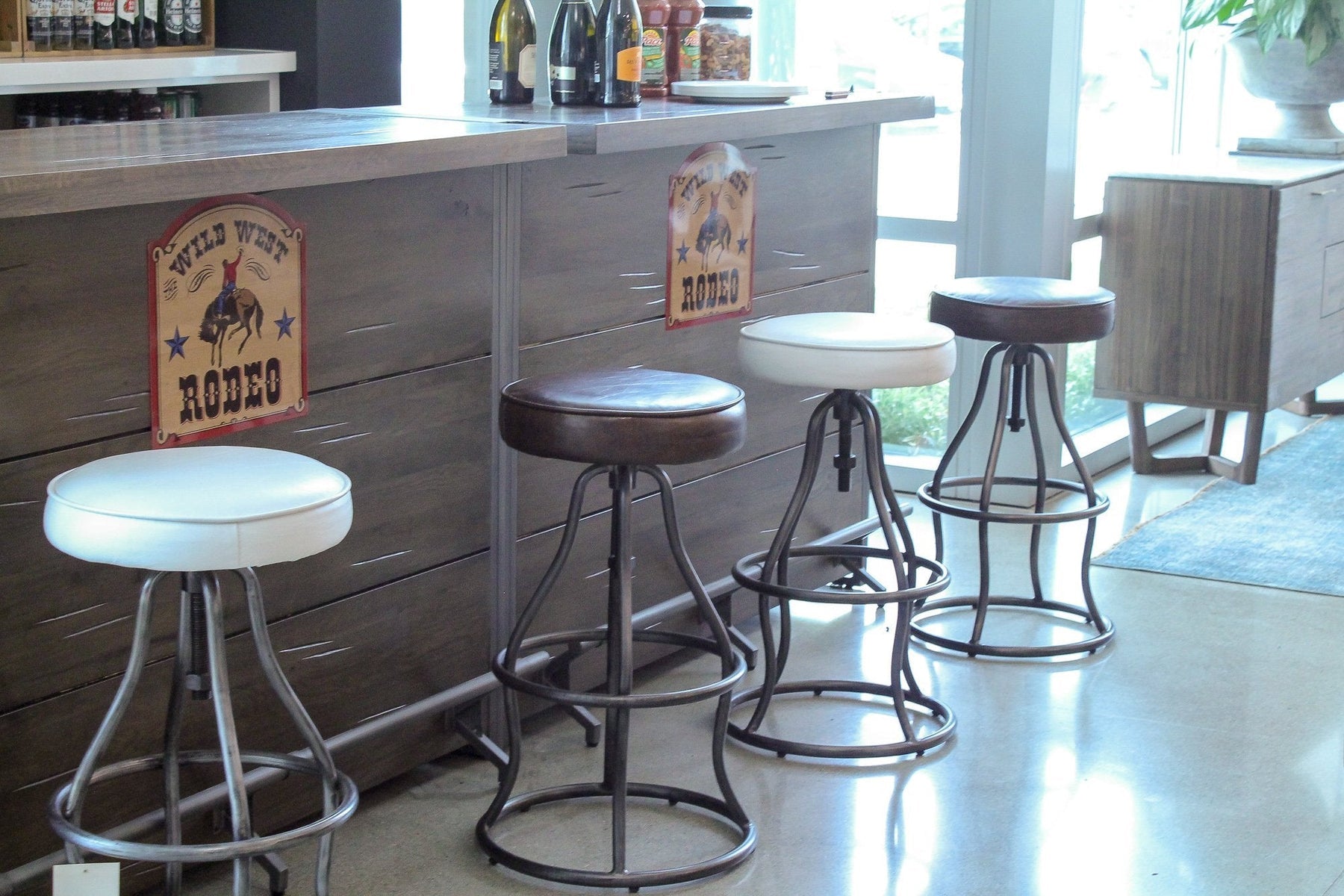 Bowie Stool - perfect for small spaces | Image 7 | InSTYLE Home & Rugs
