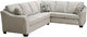 Superstyle Customizable 4784 2-Piece Right Arm Facing Sofa Sectional