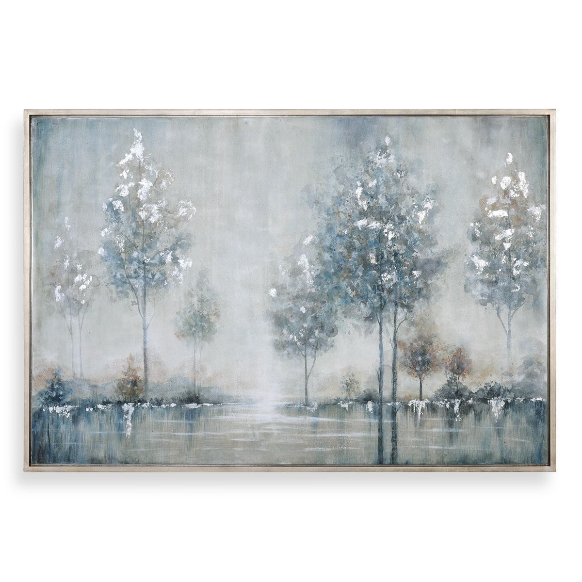 Walk In The Meadow Hand Painted Canvas - bold and creative art for unique interior décor | Image 1 | InSTYLE Home & Rugs