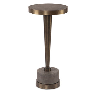 Masika Drink Table, Bronze - accent tables for living rooms | Image 1 | InSTYLE Home & Rugs