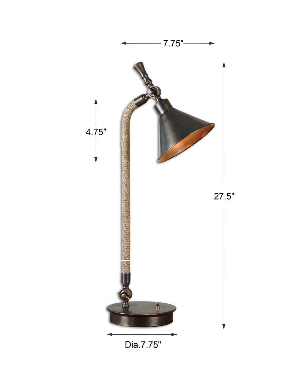 Duvall Desk Lamp - contemporary lamps for stylish lighting solutions | Image 3 | InSTYLE Home & Rugs