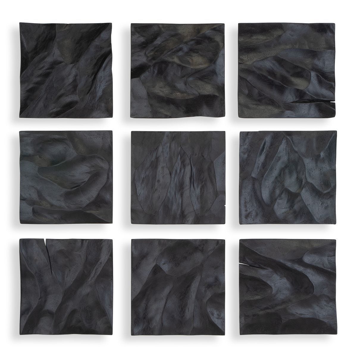 Malosi Wood Wall Decor, S/9 - transform your walls with stylish wall decor | Image 1 | InSTYLE Home & Rugs