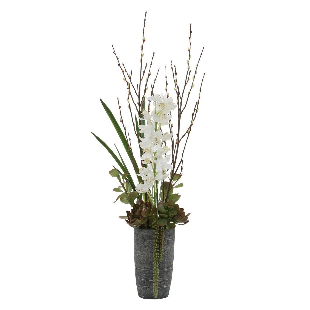 Eterna Orchid Centerpiece - stylish home accessories to complete your decor | Image 1 | InSTYLE Home & Rugs