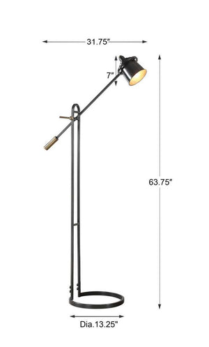 Chisum Floor Lamp - contemporary lamps for stylish lighting solutions | Image 3 | InSTYLE Home & Rugs