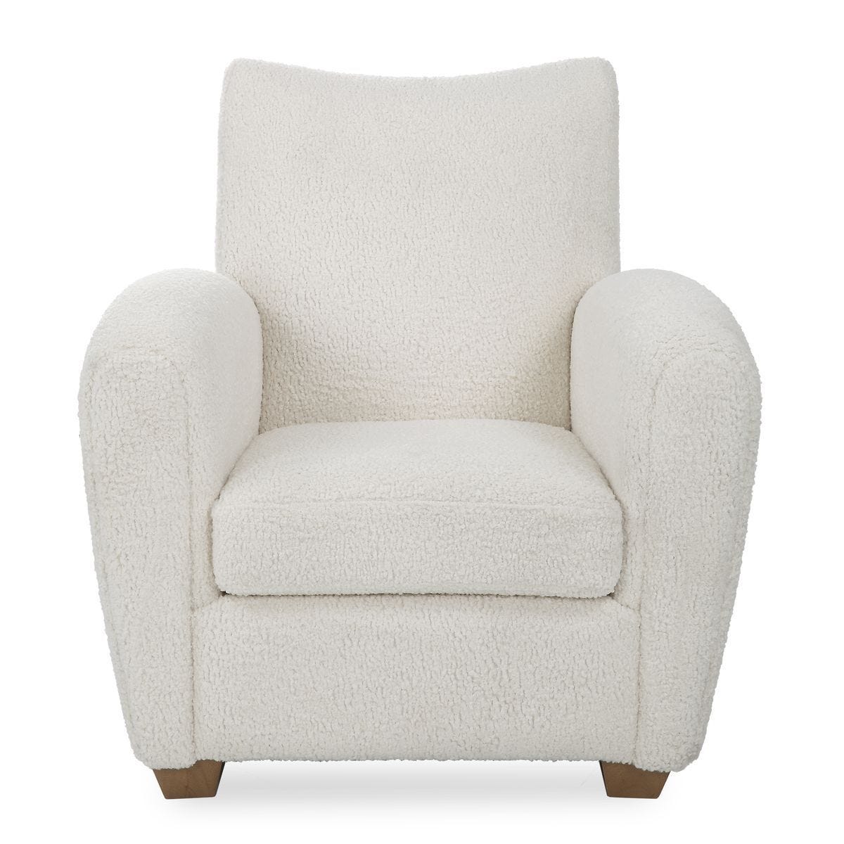 Teddy Accent Chair, Natural - compact accent chair for adding personality to any room | Image 1 | InSTYLE Home & Rugs