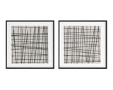 Crosshatch (Set Of 2) - choose from a variety of prints, paintings, and photography | Image 1 | InSTYLE Home & Rugs