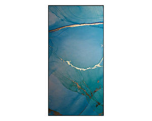 Blue Lagoon (Set Of 3) - elegant artwork for modern homes | Image 3 | InSTYLE Home & Rugs