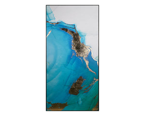 Blue Lagoon (Set Of 3) - elegant artwork for modern homes | Image 4 | InSTYLE Home & Rugs