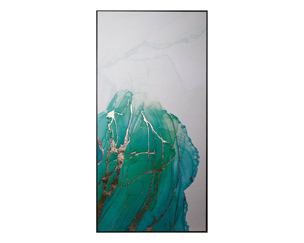 Blue Lagoon (Set Of 3) - elegant artwork for modern homes | Image 5 | InSTYLE Home & Rugs