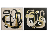 Fun And Whimsy (Set Of 2) - add personality and flair to your walls with stunning art | Image 1 | InSTYLE Home & Rugs