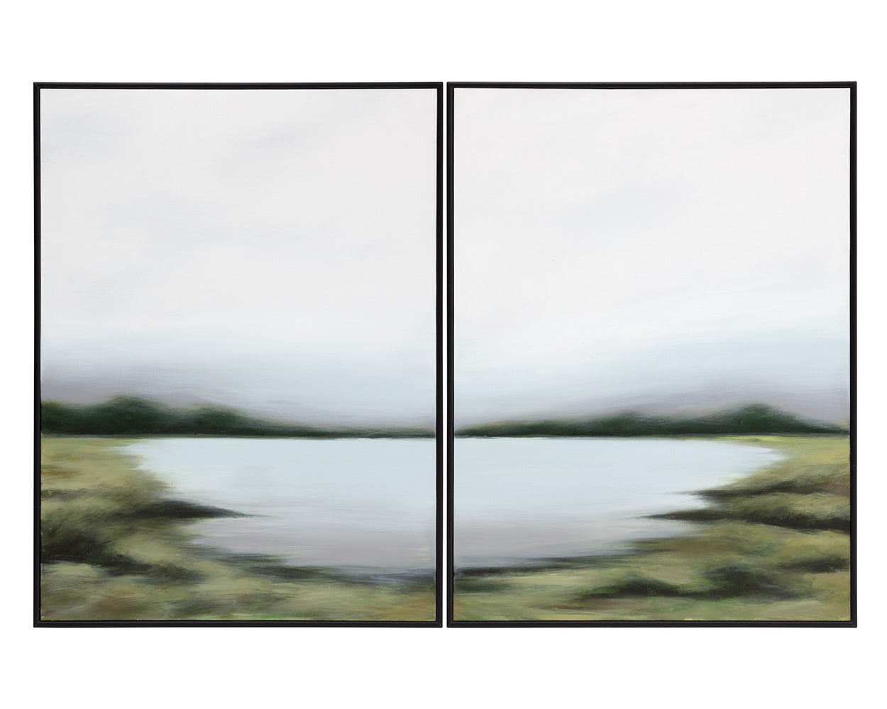 Lakeside Views (Set Of 2) - add personality and flair to your walls with stunning art | Image 1 | InSTYLE Home & Rugs