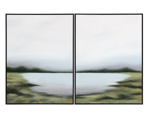 Lakeside Views (Set Of 2) - add personality and flair to your walls with stunning art | Image 9 | InSTYLE Home & Rugs