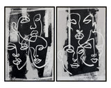 Face To Face (Set Of 2) - perfect for living rooms, bedrooms, and offices | Image 1 | InSTYLE Home & Rugs