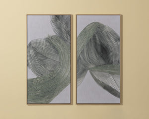 Bloom And Flow (Set Of 2) - perfect for living rooms, bedrooms, and offices | Image 1 | InSTYLE Home & Rugs