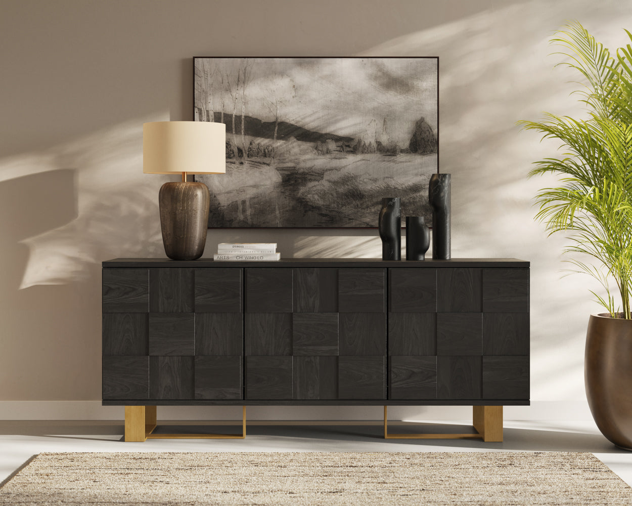 Antique Landscape - perfect for living rooms, bedrooms, and offices | Image 3 | InSTYLE Home & Rugs