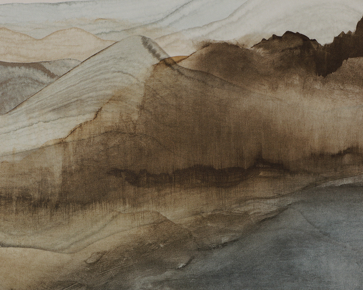 Cordillera I - add personality and flair to your walls with stunning art | Image 5 | InSTYLE Home & Rugs