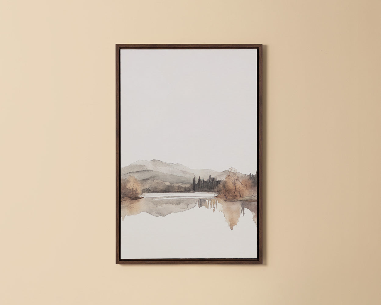 Silent Lake II - add personality and flair to your walls with stunning art | Image 1 | InSTYLE Home & Rugs
