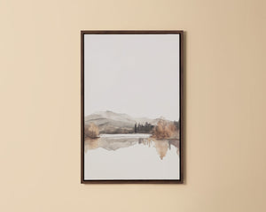 Silent Lake II - add personality and flair to your walls with stunning art | Image 1 | InSTYLE Home & Rugs