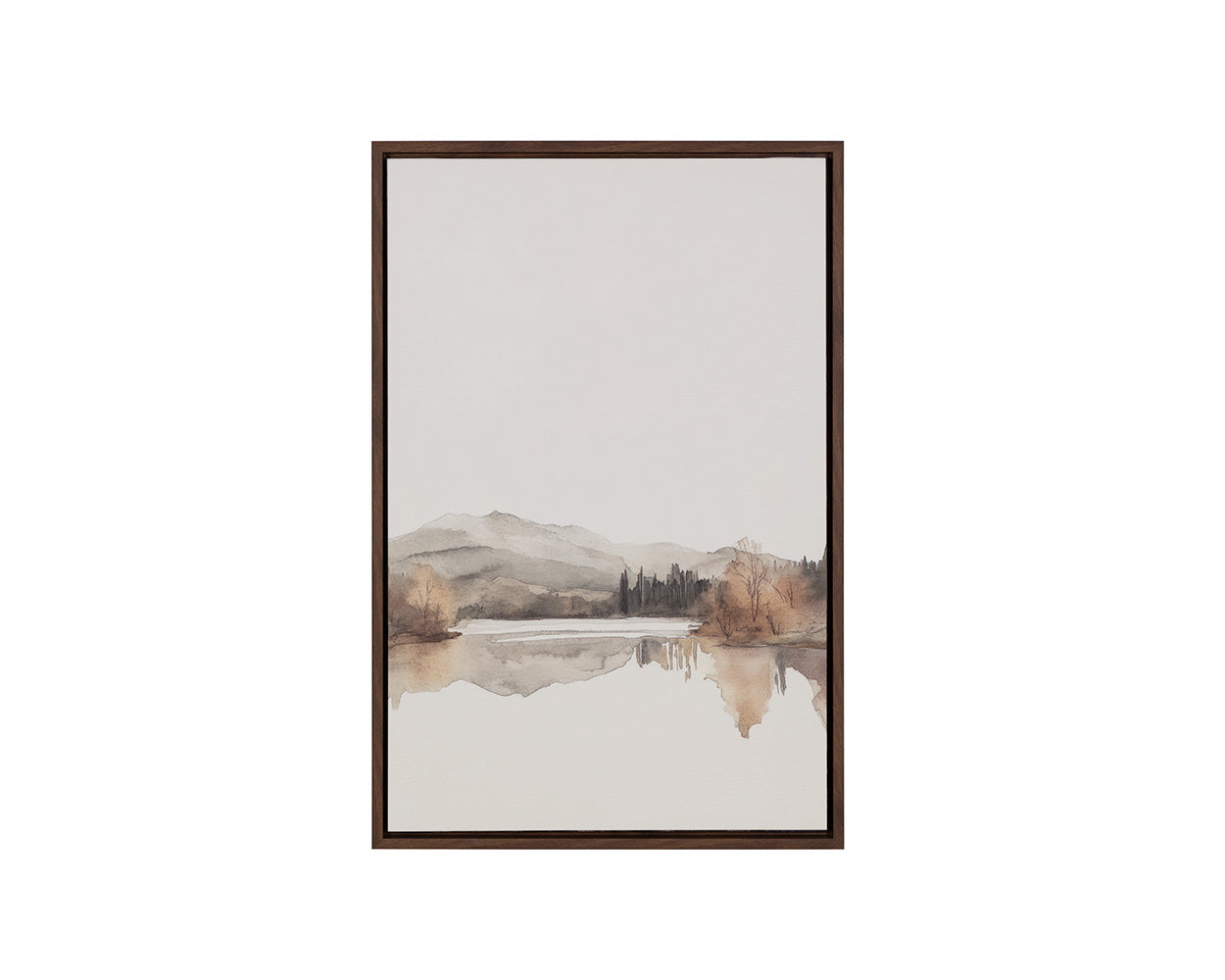 Silent Lake II - add personality and flair to your walls with stunning art | Image 3 | InSTYLE Home & Rugs
