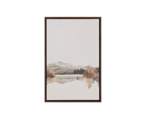 Silent Lake II - add personality and flair to your walls with stunning art | Image 3 | InSTYLE Home & Rugs