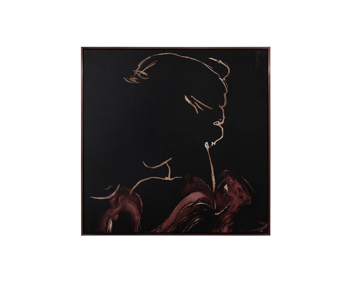 Nocturnal Muse II - add personality and flair to your walls with stunning art | Image 3 | InSTYLE Home & Rugs