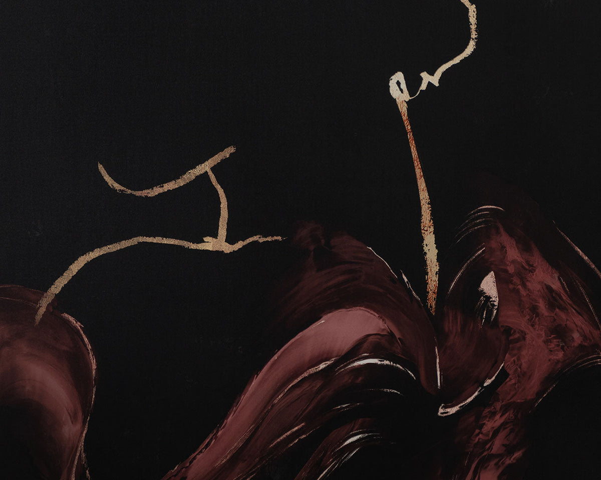 Nocturnal Muse II - add personality and flair to your walls with stunning art | Image 4 | InSTYLE Home & Rugs