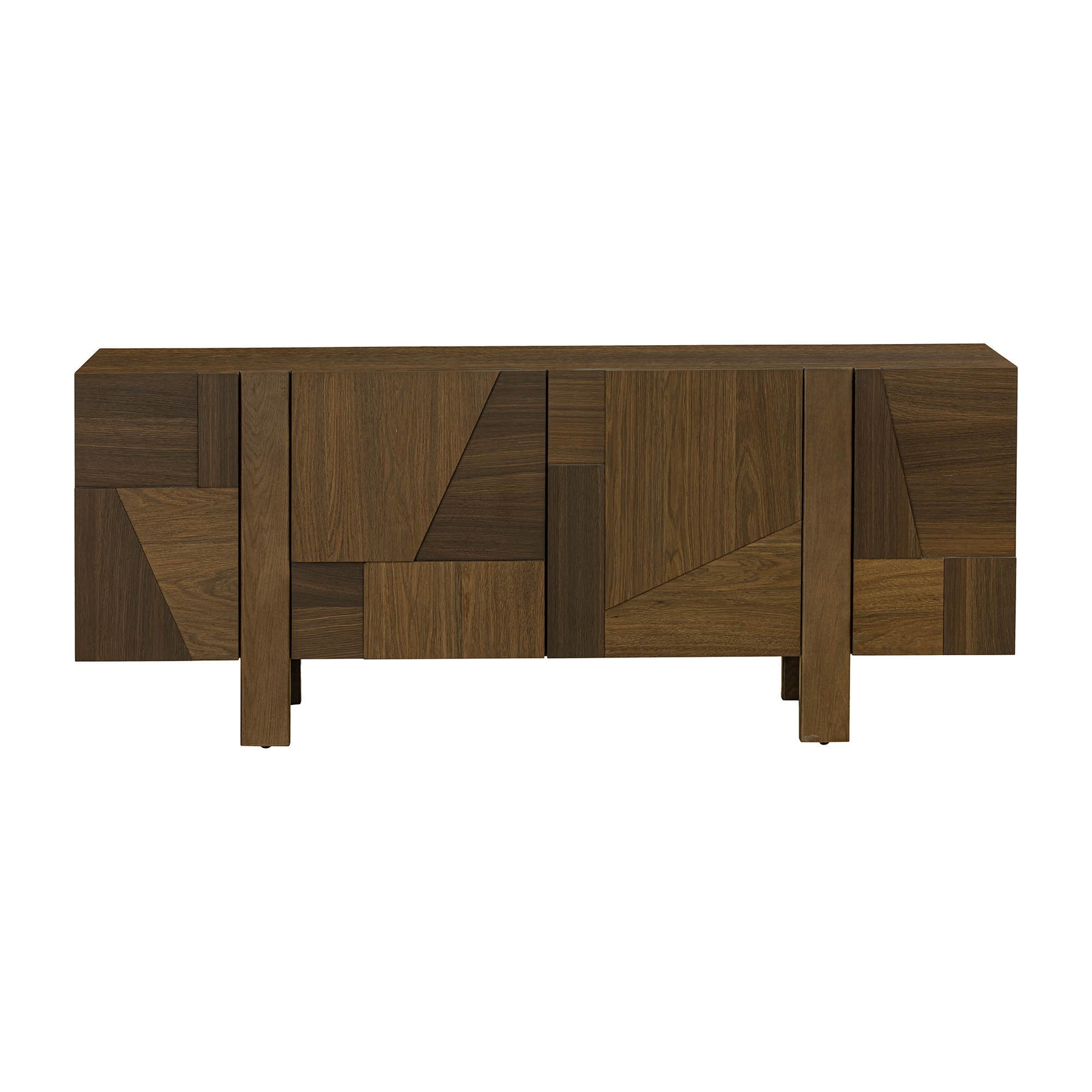 Abstract 4 Door Sideboard - perfect for living room storage | Image 3 | InSTYLE Home & Rugs