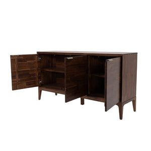 Allure Wooden 3 Door Sideboard - perfect for living room storage | Image 7 | InSTYLE Home & Rugs